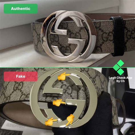 how do you know when a gucci belt is fake|Gucci Belt Authenticity Check: REAL vs FAKE Guide.